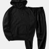 Basic Raglan Hoodies & Jogger Pants
