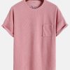 Dropped Shoulder Corduroy T-Shirt