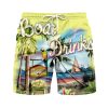 Suitmens Men's Hawaii Vacations Print Shirt Three-Piece Set 062