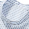 Striped Stand Collar Shirt