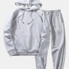 Basic Raglan Hoodies & Jogger Pants