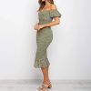 Casual Short-sleeved Stretch Jumpsuit Bag Hip Skirt Shrug Summer European And American Style