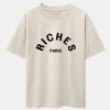 Riches Paris Print Oversize T-Shirt