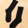 Solid Crew Socks