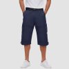 08c50a67190eda1ef8cf1bfe307836630800781c80e2f3a05475a6e62c2dc811.jpg Men 3/4 Cargo Shorts Cotton Lightweight Ripstop with Multi-Pockets