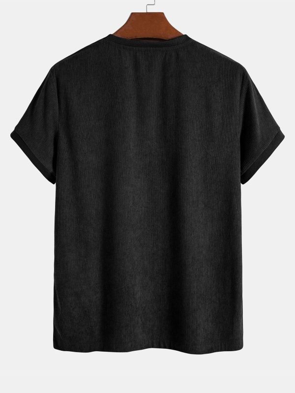 0ca8a649f997b68a850e08483df4669a7eb0db4fc176b847f41d44501ffef529.jpg Stretch Corduroy Ringer T-Shirt & Corduroy Shorts