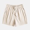 Textured Cotton Revere Shirt & 5" Shorts