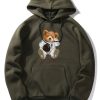 NASA Astronaut Bear Print Hoodie