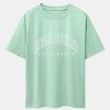 Los Angeles Letter Print Drop Shoulder Oversize T-Shirt