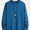 Basic Long Sleeve Cotton T-Shirt