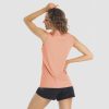 Women's Sleeveless Workout Shirts Dry Fit Running Wicking Tank Tops Active Gym