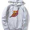 Shoulder Bag Bear Print Hoodie