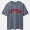 New York Print Drop Shoulder Oversize T-Shirt