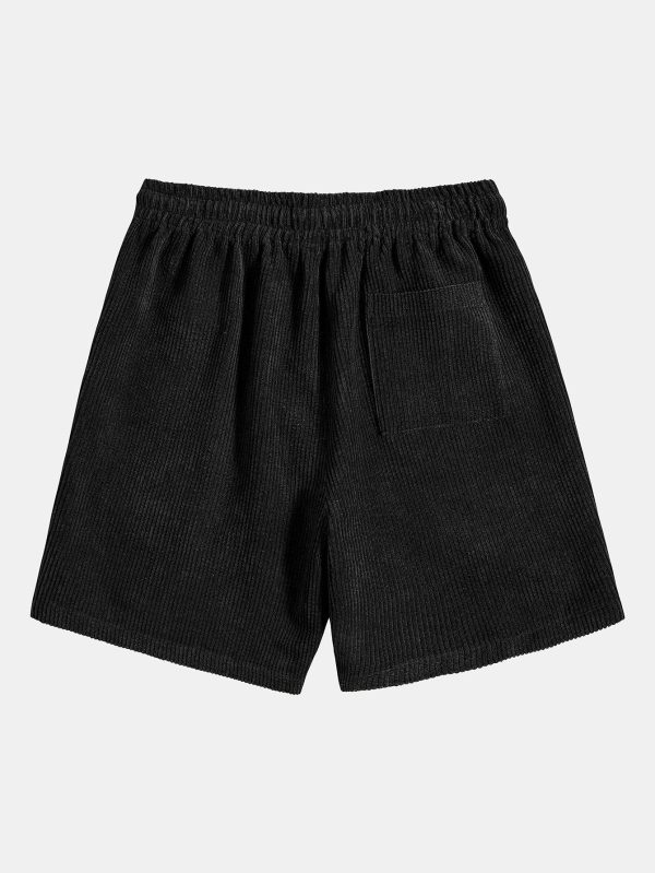 101b294eae1a82fe08b9243e749f04cf7ccc48928fb905738b70c4e4836fe9f0.jpg Los Angeles Print Drop Shoulder Oversize T-Shirt & Corduroy Shorts