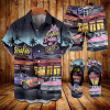 Suitmens Men's Spring Classic Car Shirt Three-Piece Set 074