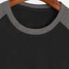 Muscle Fit Paneled Textured T-Shirt
