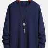 Basic Long Sleeve Cotton T-Shirt