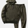 Basic Raglan Hoodies & Jogger Pants