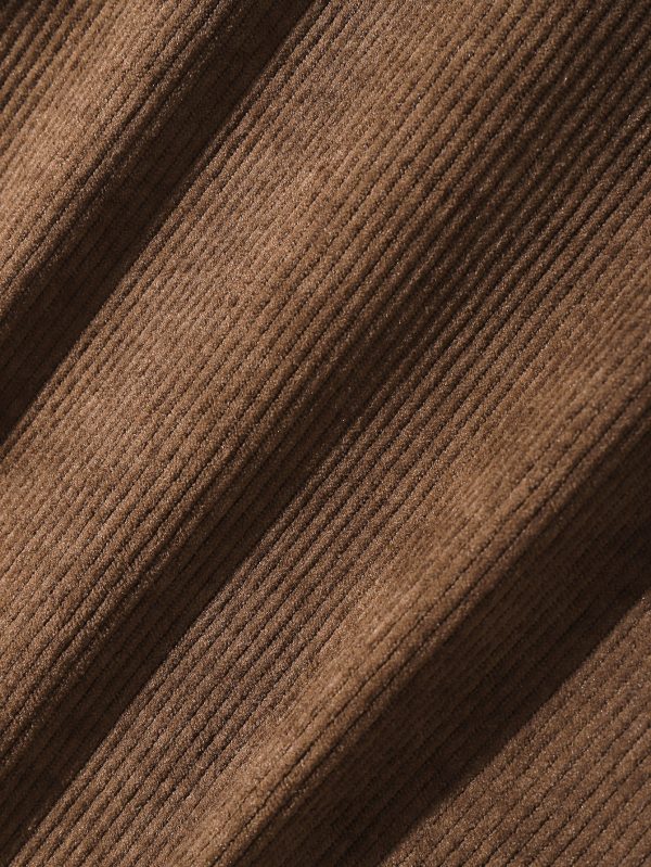 Long Sleeve Corduroy Shirt