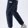 Drawstring Corduroy Pants