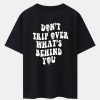 Slogan Back Print Oversize T-Shirt & Corduroy Shorts