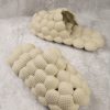 Closed Toe Slip On Bubble Slippers
