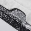 Paisley Print Panel Waffle Sweatshirt & Corduroy Paisley Print Panel Pants