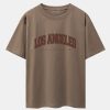 Los Angeles Print Heavy Weight Oversize T-Shirt