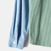 Long Sleeve Two Tone Corduroy Overshirt