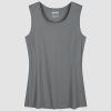 Women's Sleeveless Workout Shirts Dry Fit Running Wicking Tank Tops Active Gym