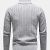 Textured Quarter Zip Sweater
