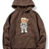 Rich Bear Print Hoodie