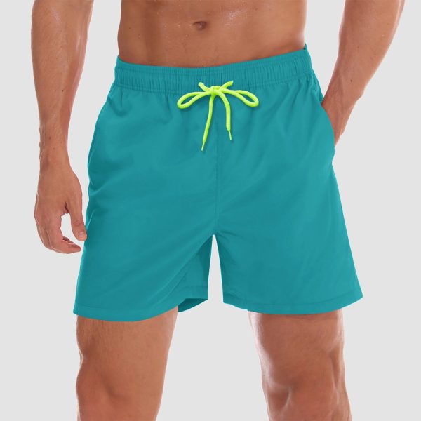 21a5a1eccb93aee1a852bb0c8f36e1790af38f8662e23ab7cdb63668f1dedb3d.jpg Men's Quick Dry Swimming Trunks with Mesh Lining Beach Shorts Boardshorts Multi Pockets