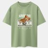 Money Bear Print Heavy Weight Oversize T-Shirt