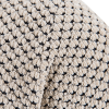 Long Line Textured Hooded Sweater