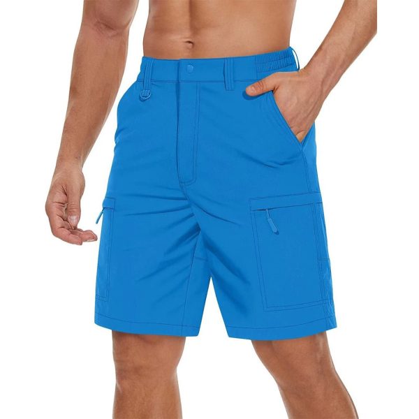 249774895991bb9490a3301ba2ba2bacb21c4f404b2490ab90fe041a39adea5a.jpg Men's Casual Quick-Dry 5 Pockets Cargo Short