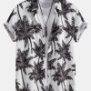 255b2d0e7e056dfd93ddd29914e3867cbc0357ef1ad1f3fae57a9adf4e3f8383.jpg Palm Tree Print Button Up Shirt & Swim Short