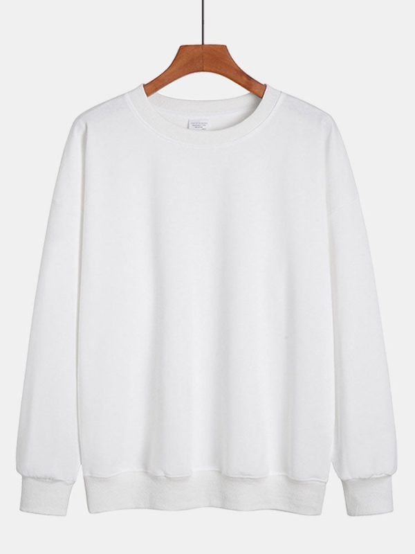 Basic multicolor cotton sweatshirts