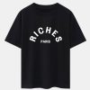 Riches Paris Print Oversize T-Shirt