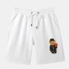Basketball Bear Print T-Shirt & Shorts