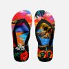 Suitmens Men's Men's Tiki Style Hawaiian Vacation Print Three-Piece Set 036
