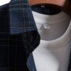 Long Sleeve Plaid Shirt With Pocket