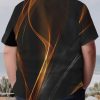 2a85275c17ea9d95884e72ea3d4fec86d6475174115d9d9d80cddf081a2a4a40.jpg Men's Big Size Vacation Casual Hawaiian Short Sleeve Shirt 013