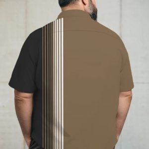 2a92b4a9c986a6c67581845bbbfa46875d7424e59020ec56f0ecd8cc09facbf5.jpg Men's Big Size Vacation Casual Hawaiian Short Sleeve Shirt 014