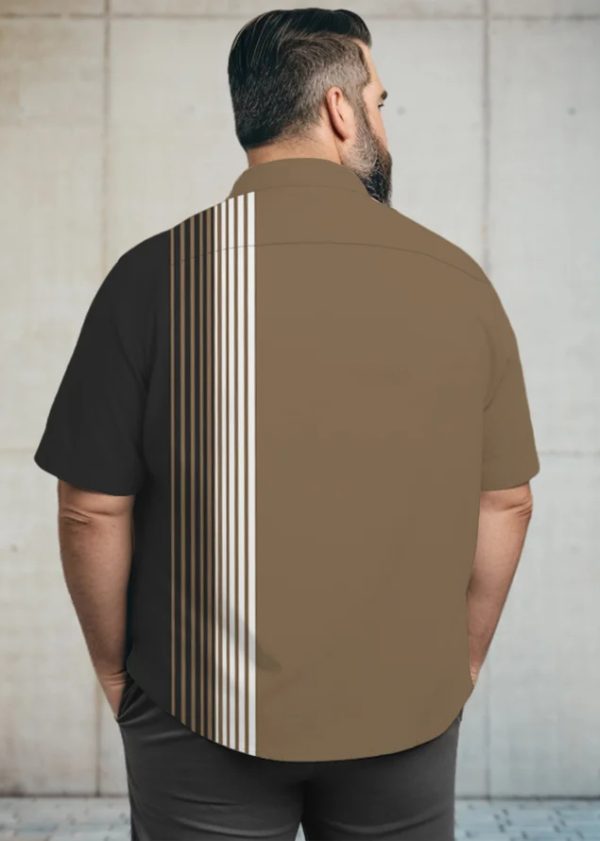 2a92b4a9c986a6c67581845bbbfa46875d7424e59020ec56f0ecd8cc09facbf5.jpg Men's Big Size Vacation Casual Hawaiian Short Sleeve Shirt 014