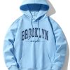 Brooklyn Print Cotton Blend Hoodie & Jogger Pants