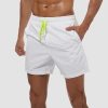 2e9c1d661a03ea38334d95cc94241cabd4236e8c77ac261a03ec72ead5f03ef1.jpg Men's Quick Dry Swimming Trunks with Mesh Lining Beach Shorts Boardshorts Multi Pockets
