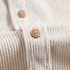 Corduroy Button Up Short Sleeved Shirt & Straight Leg Corduroy Pants