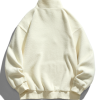 Relax Teddy Half Zip Sweatshirt