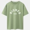 Riches Paris Print Oversize T-Shirt